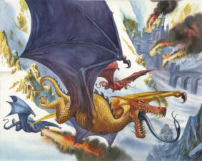 Cover for the pop up Dragon book