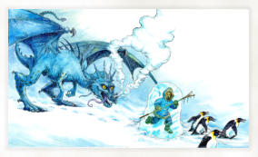 An Ice Dragon